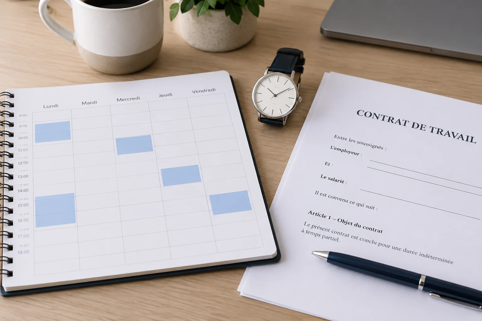 Illustration — Temps partiel : attention à la requalification si un salarié travaille 35 heures au cours d’une seule semaine !